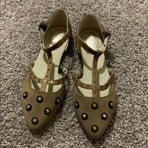 Brown Joyfolie flats